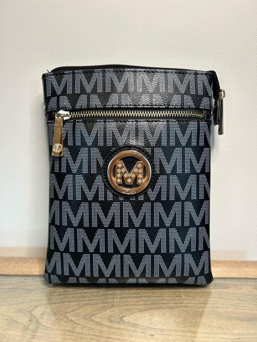 Milan Leather Cross Body Purse